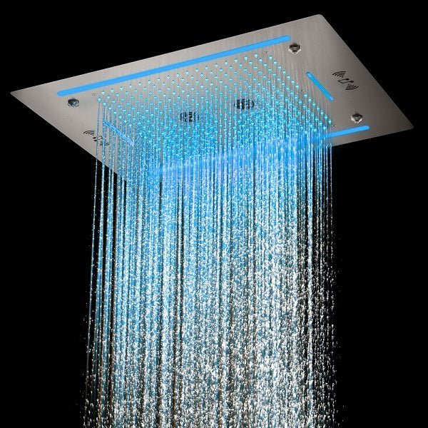 Transform Your Bathroom Experience With The Music Shower Head And Luxury Shower Systems From Horizon Direct Depot by Horizon Direct Depot