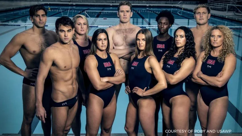 Men's and Women's Water Polo Team USA Men's and Women's Water Polo