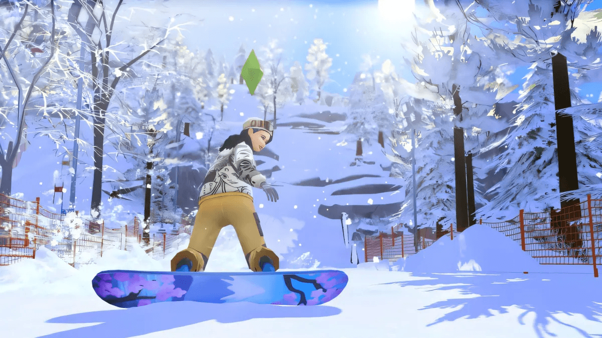 The Sims 4 snowy escape expansion pack