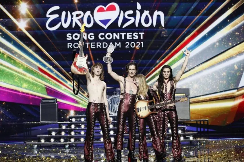 Maneskin and rock N roll music at Eurovision