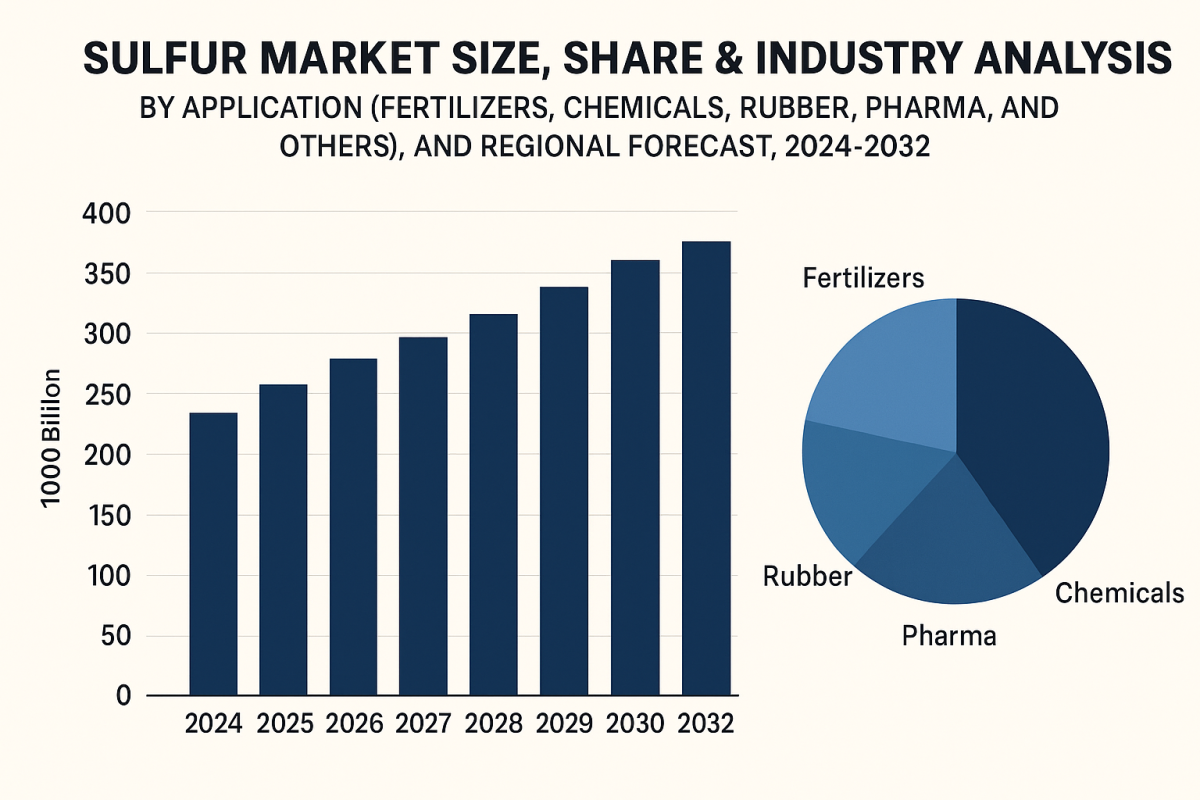 Sulfur Market Value Chain, Key Trends, And Future Growth Insights 2032 by olivia