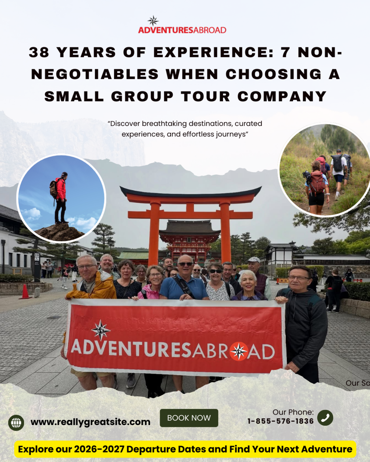 38 Years Of Experience: 7 Non-Negotiables When Choosing A Small Group Tour Company by AdventuresAbroad