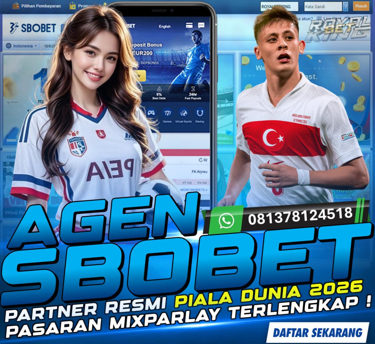 AGEN JUDI BOLA ONLINE TERBAIK DI INDONESIA | AGEN RESMI PIALA DUNIA 2026 | AGEN SBOBET ROYALBETKING by AGENROYALBETKING