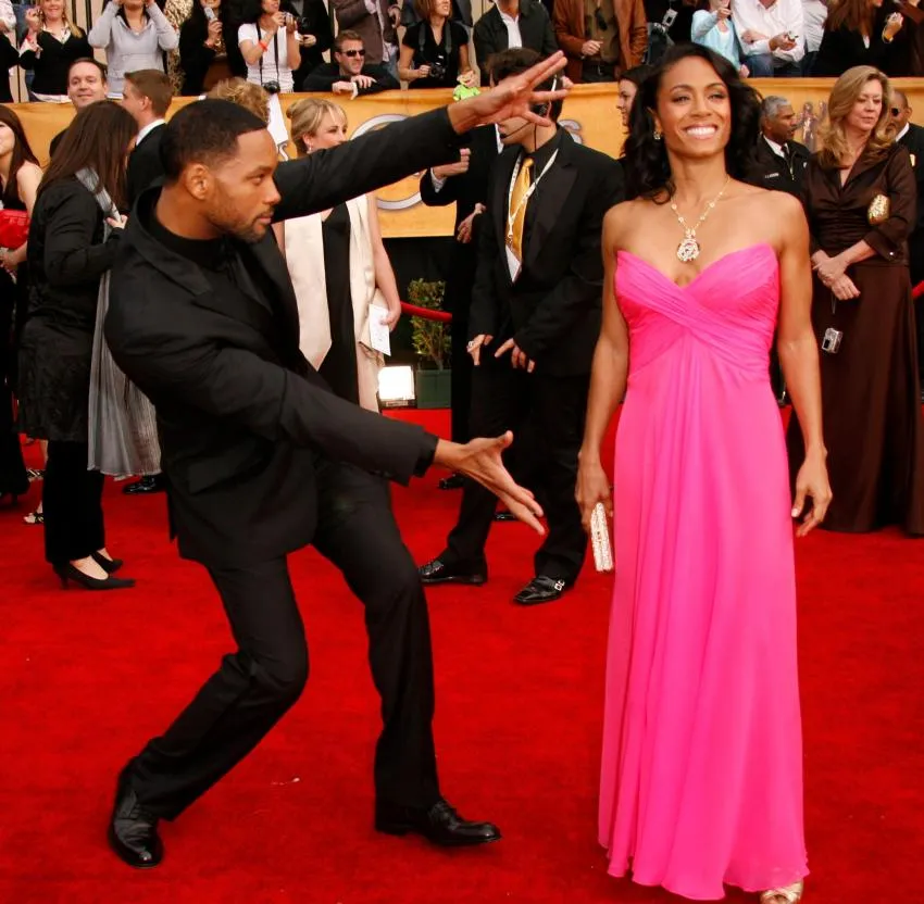 Will and Jada on the red Carpet Will Smith and Jada Pinkett-Smith