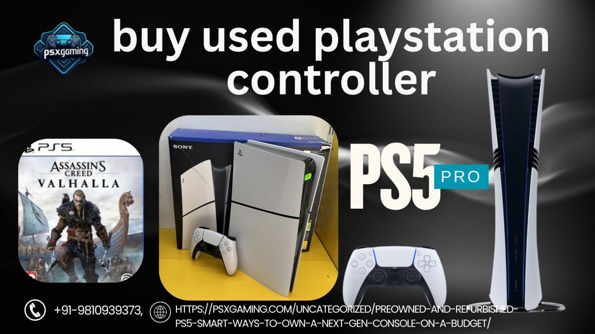 Save Smart: Why You Should Buy A Used PlayStation Controller Save Smart: Why You Should Buy A Used PlayStation Controller by PSX Gaming