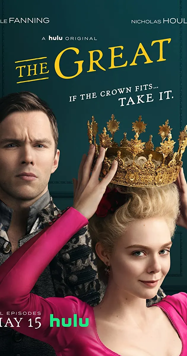 ad poster for The Great on Hulu