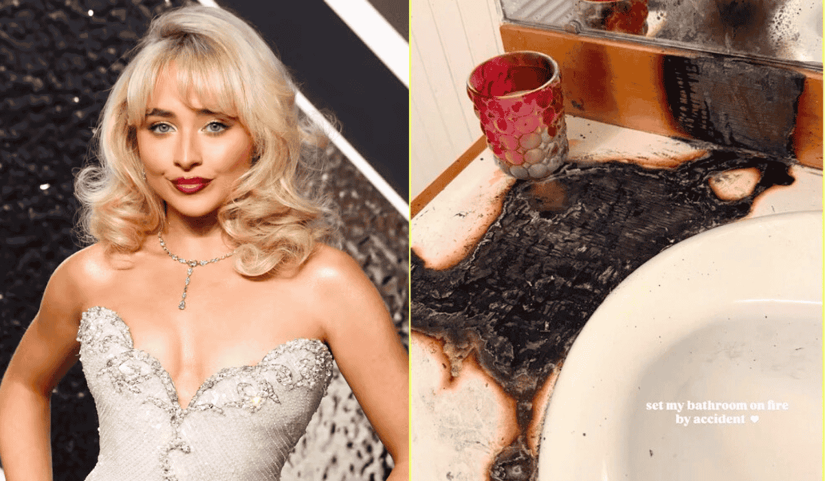 The Real Story Behind Sabrina Carpenter's Bathroom Fire That Everyone Missed by EverleighJ