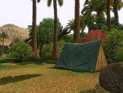Tienda de campaña de Los Sims 3 Sims 3 Tent