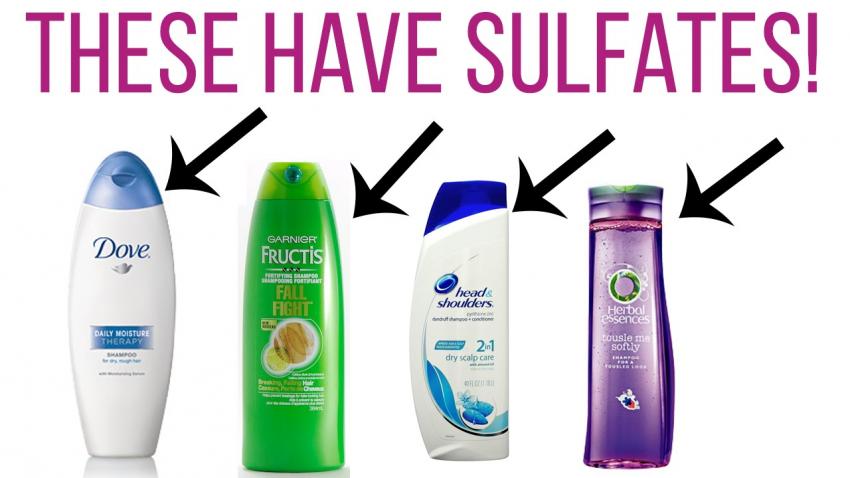 prodcuts with sulfates sulfates
