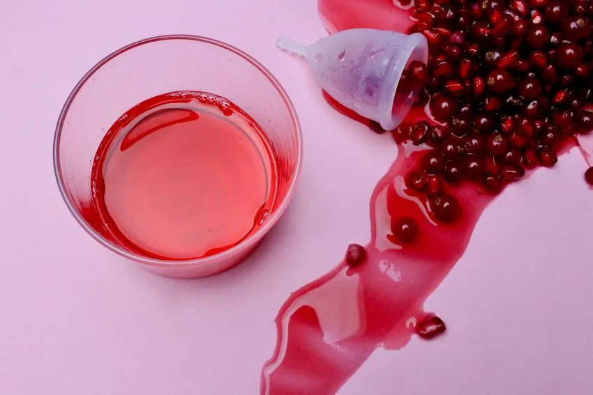 Cups can hold two times more liquid than conventional pads and tampons 