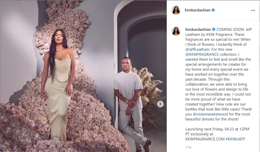 KKW y Jeff Leatham Younger sister Kylie Jenner, a staunch Gen Z representative