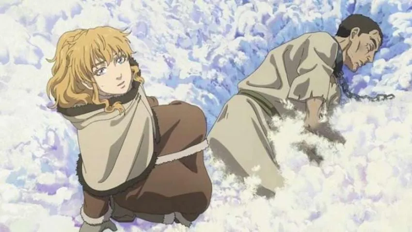 dying slave vinland saga anime dying slave