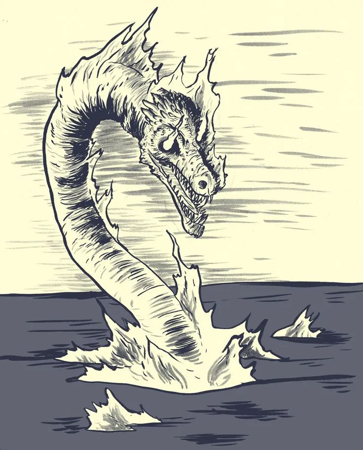 north american dragon in lake ontario