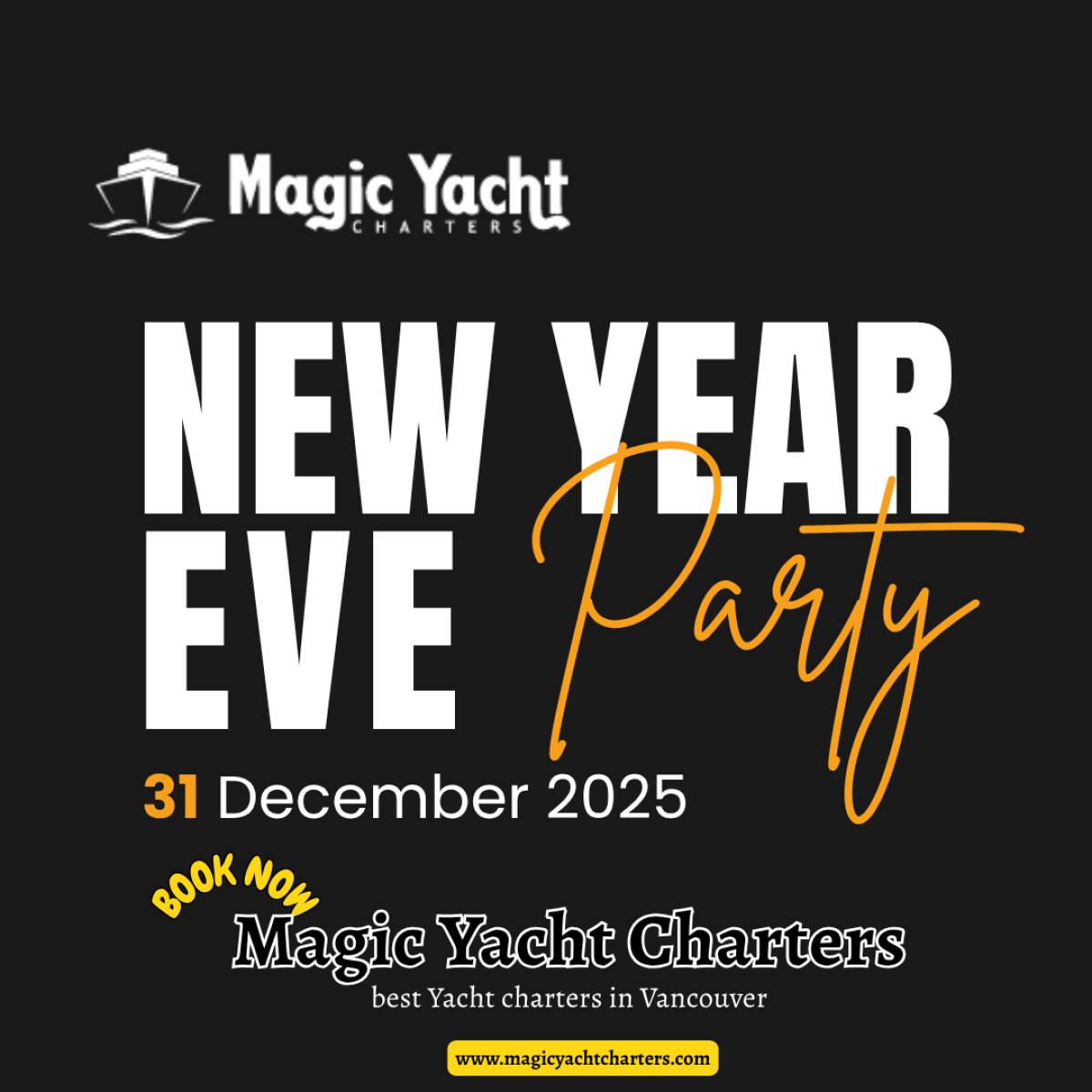 Ring In The New Year In Style: Why A Yacht Charter Is The Ultimate NYE Celebration by Magic Yacht Charters
