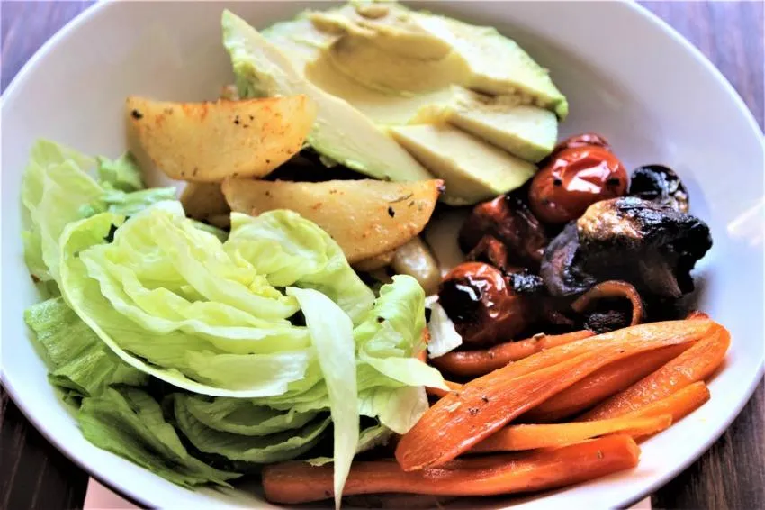 A healthy salad
