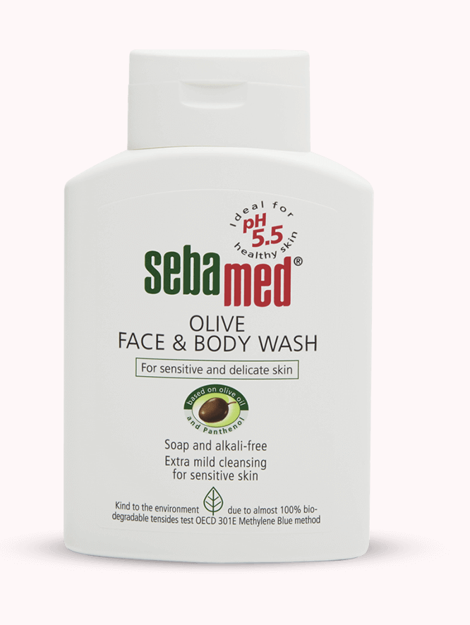 SEBAMED FACE OLIVE AND BODY WASH by namratadhillon