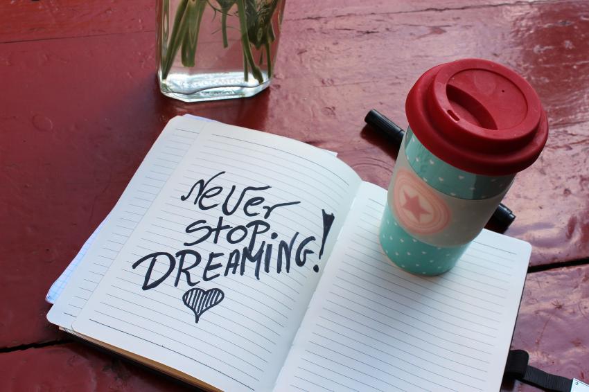 Inspirational dream quote Instagram post Inspirational dreams quote for creative, personal Instagram post
