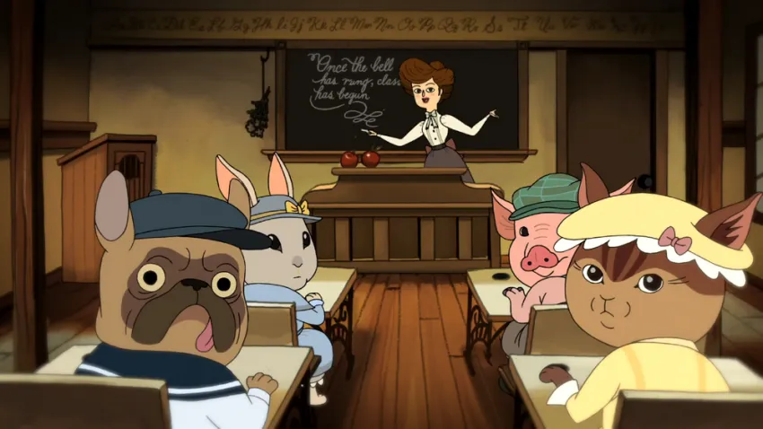School Animals in  School Animals in