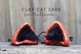 Clay Cat Ears Clay Cat Ears