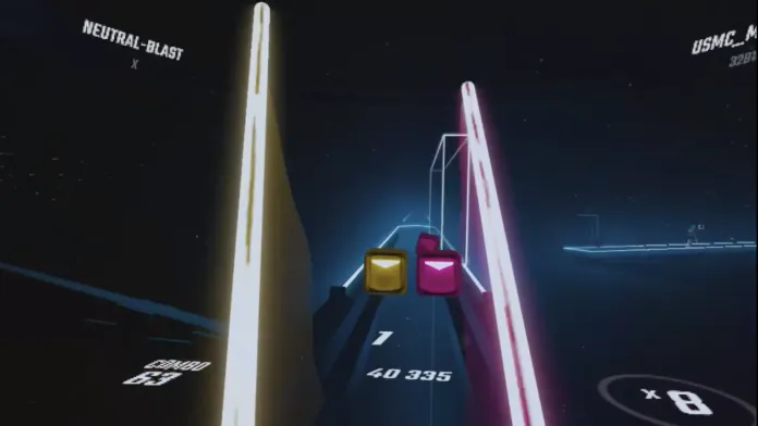 Beat Saber beat saber virtual reality game