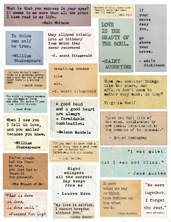 quote collage journal journaling mental health