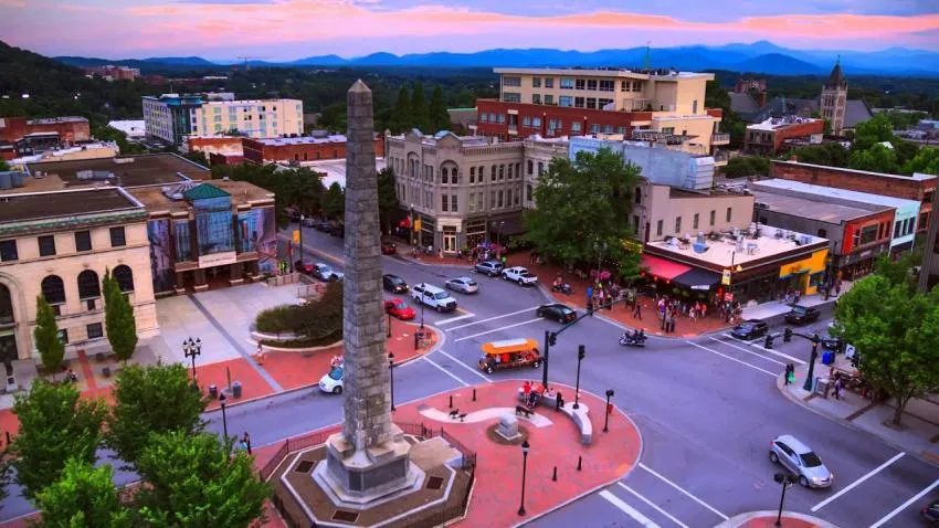 downtown asheville