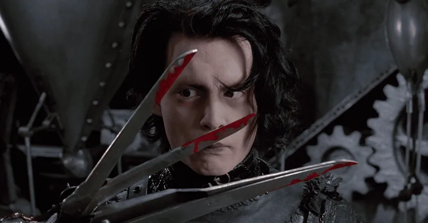 Edward Scissorhands a movie to watch during Halloween season