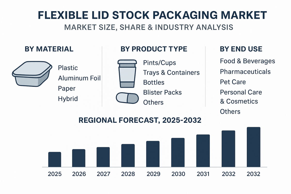 Flexible Lid Stock Packaging Market Emerging Technologies And Outlook 2032 by olivia