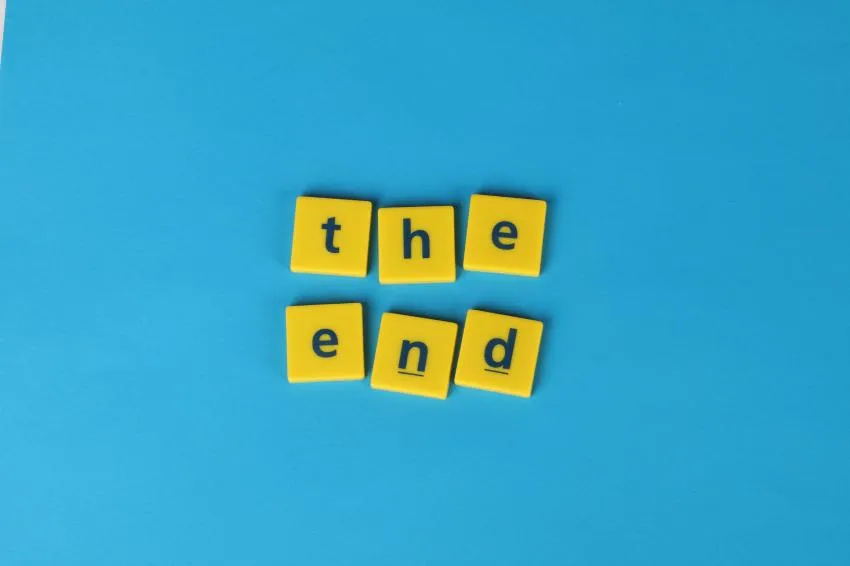 The end