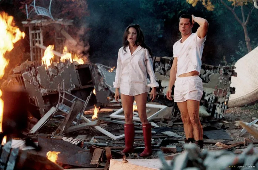 Mr. & Mrs. Smith movie still mr and mrs smith movie still brad pitt angelina jolie