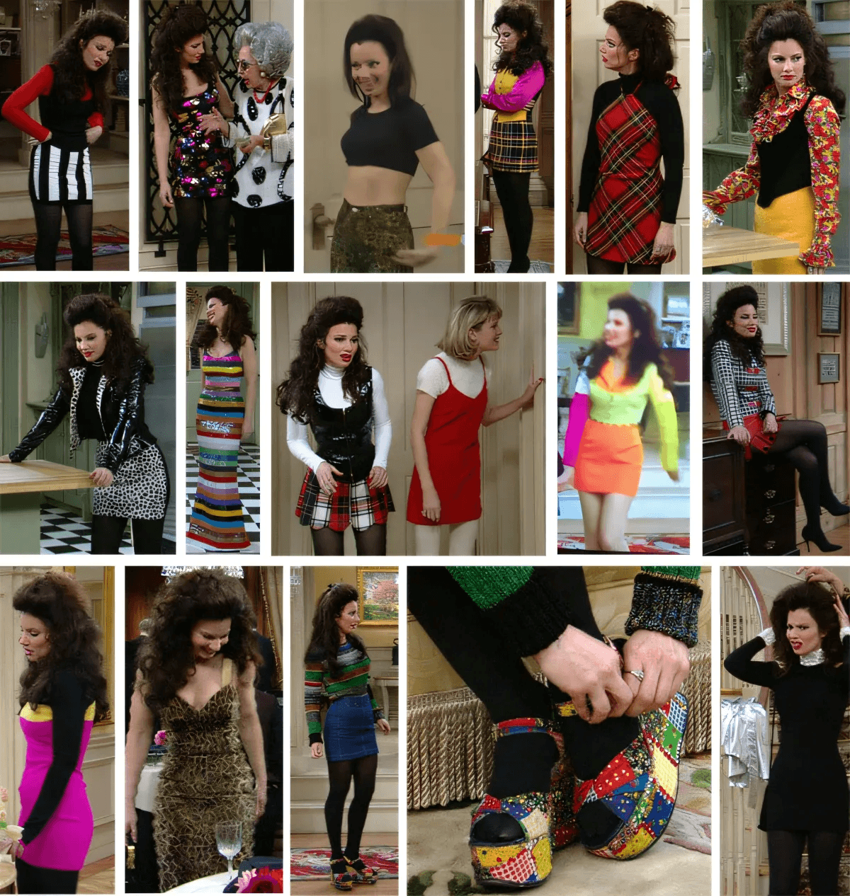 30 Most Iconic Fashion Looks Fran Fine Wore In The Nanny by Tiffany Lovings