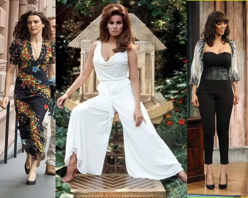 Kibbe-verified Soft Dramatic celebrities wearing long lines