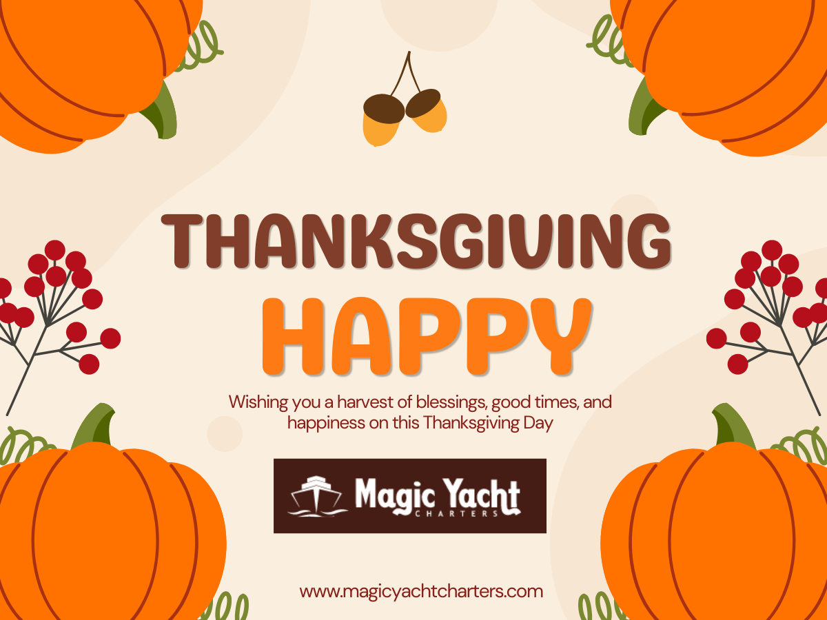 Give Thanks In Style: Celebrate Thanksgiving Aboard The Best Yacht Charters In Vancouver by Magic Yacht Charters