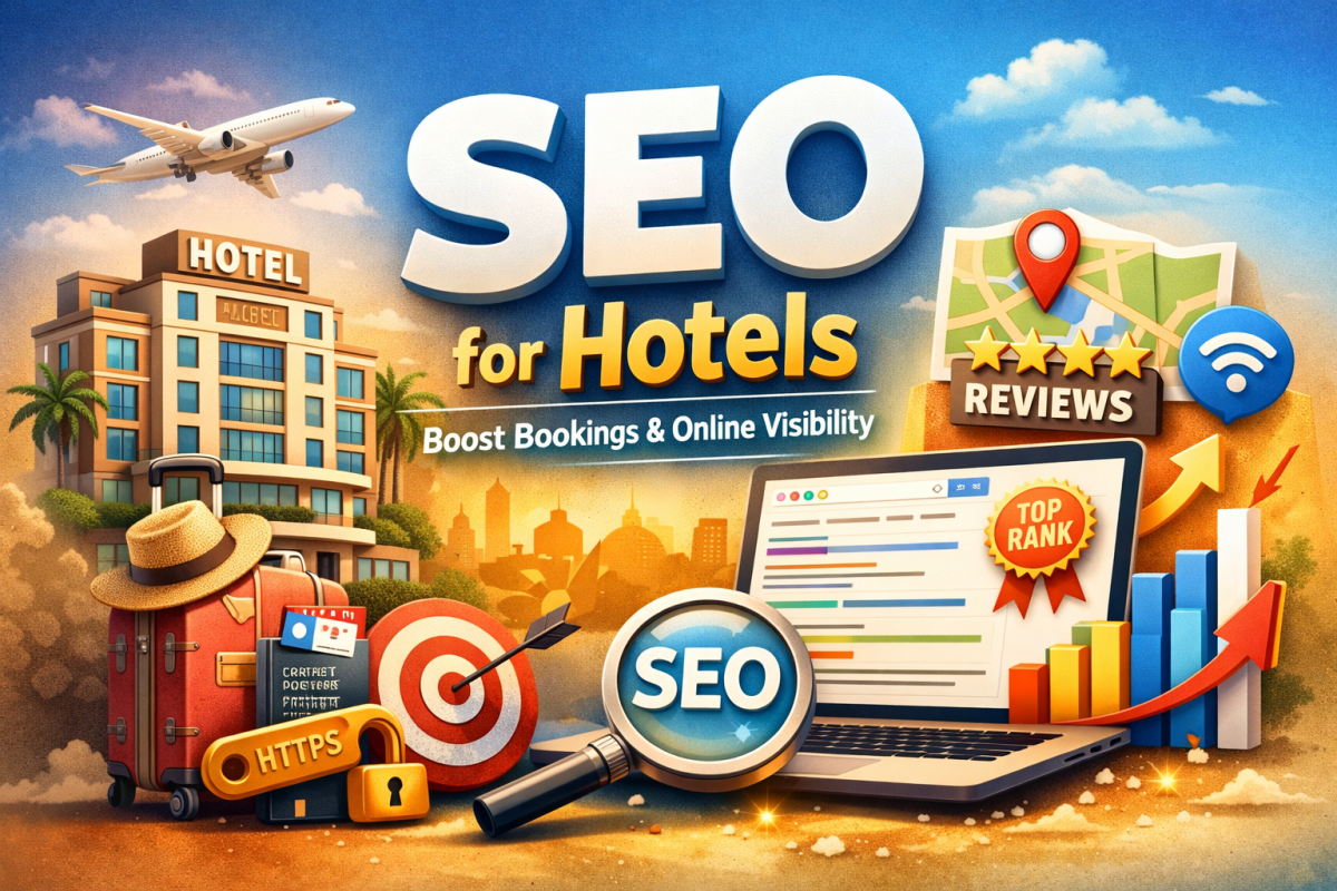 SEO For Hotels: A Complete Guide To Increase Bookings And Online Visibility by SAG IPL