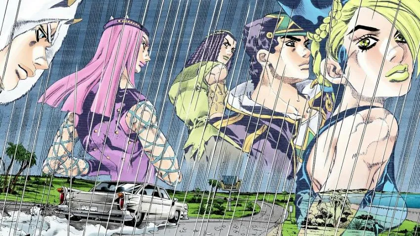 Final Panel of Stone Ocean The End of the Joeastar Family's Struggles