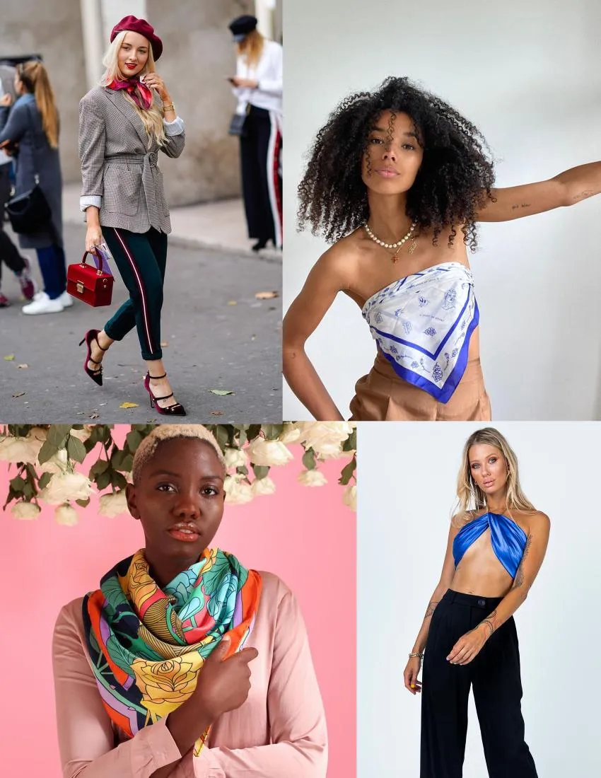 Bandanas & Silk Scarves