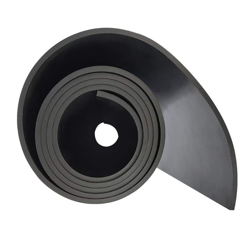 hard rubber sheets rubber sheet roll in black color