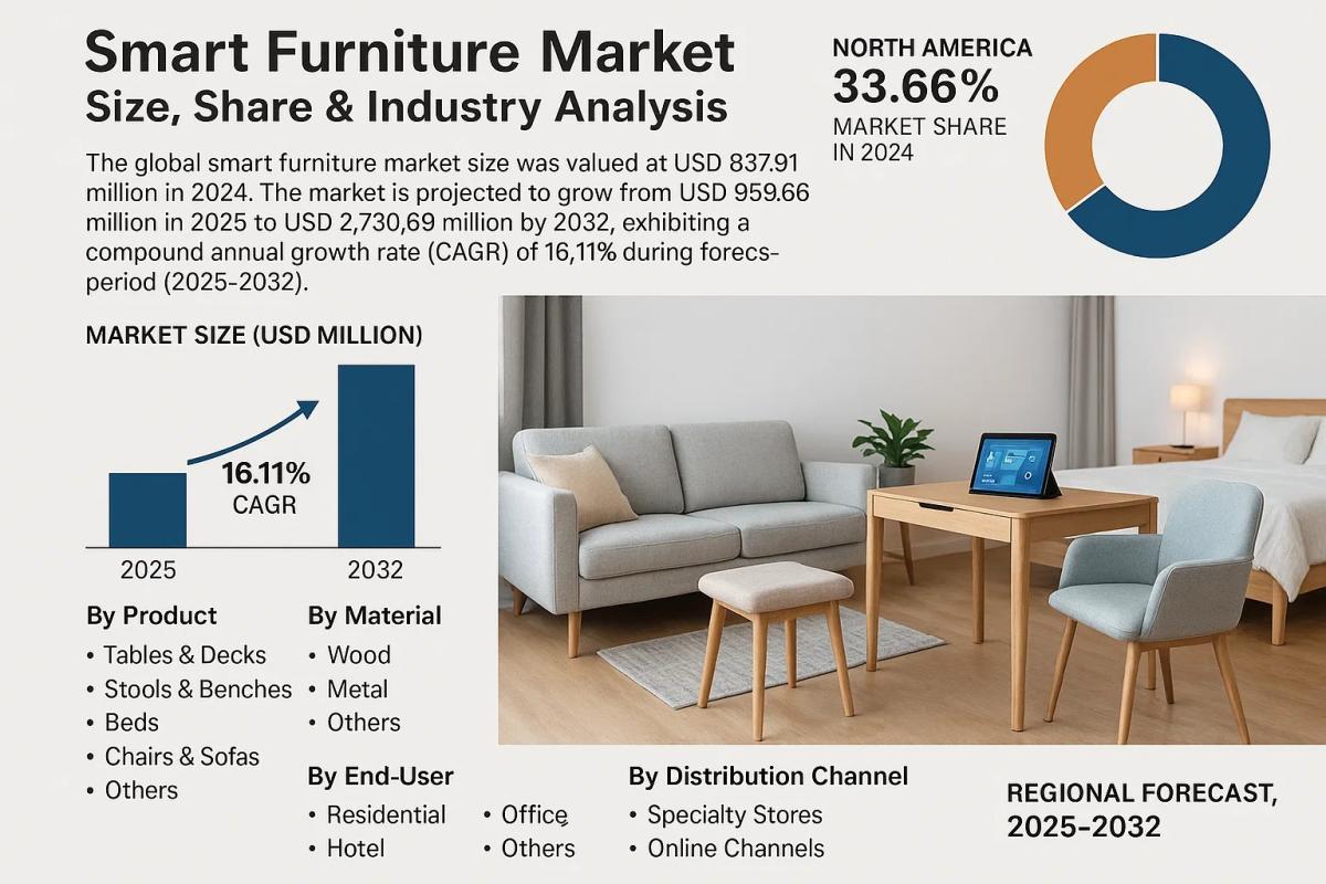 Asia Pacific Smart Furniture Market Set For Rapid Growth by Industry Outlook