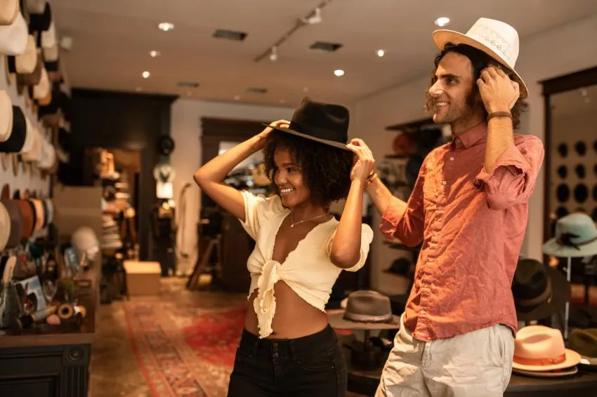 Go out on a shopping spree together