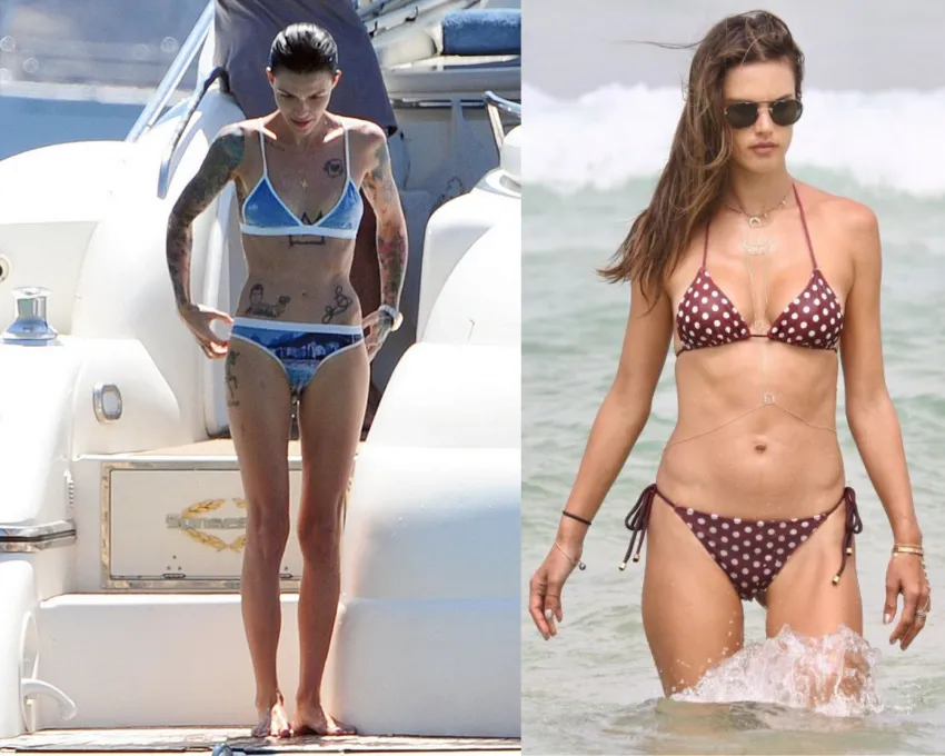 Ruby Rose & Alessandra Ambrosio Kibbe Dramatics Ruby Rose & Alessandra Ambrosio Kibbe Dramatics