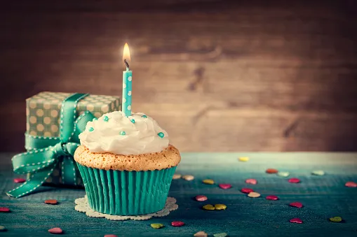 Birthday Muffin Birthday Muffin and Gift