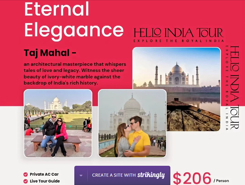 Explore India’s Timeless Heritage With Hello India Tour by Hello India Tour