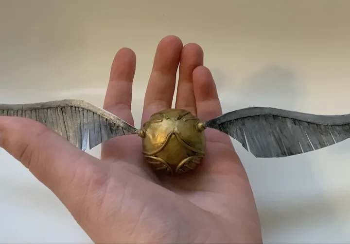diy golden snitch diy golden snitch image