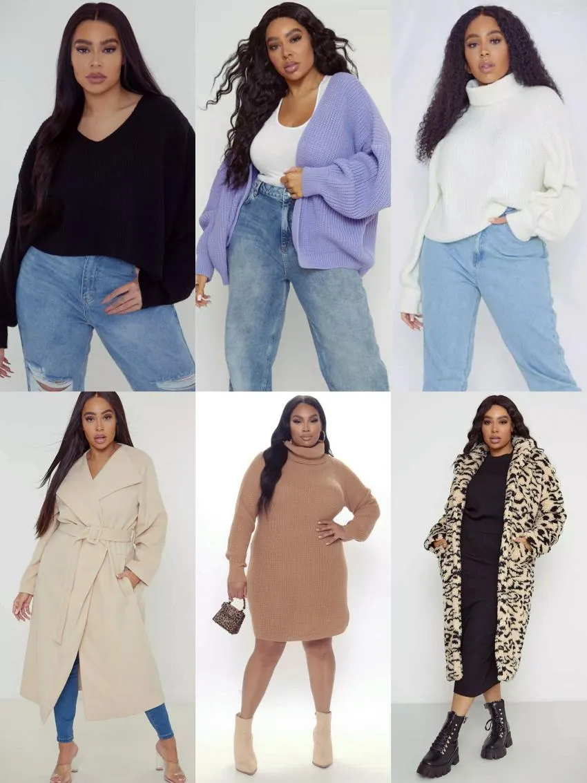 Winter wear guidelines for plus size