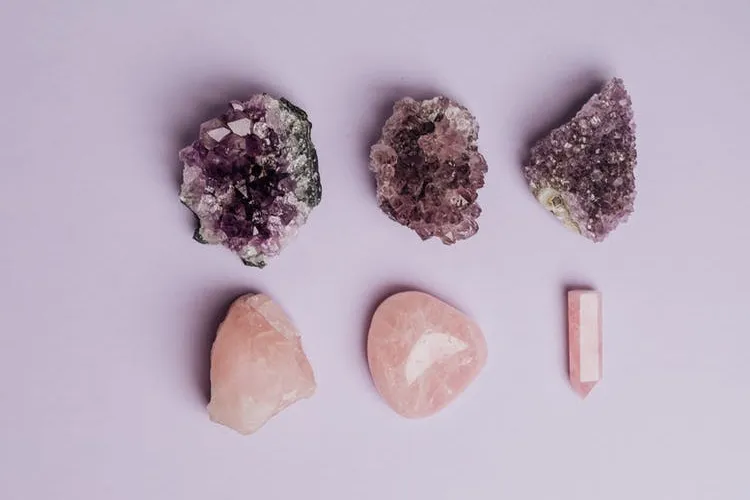 Crystals can be used for interior decor but also spiritual purposes