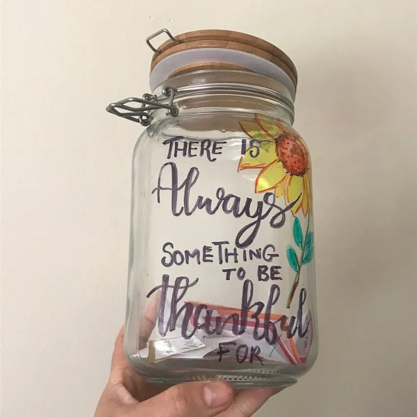 gratitude jar technique for anxiety