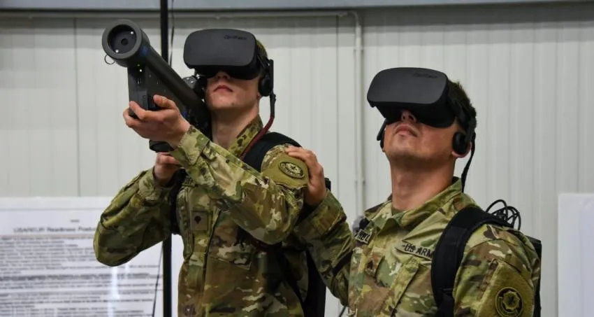 VR in Military virtual reality headsets military training