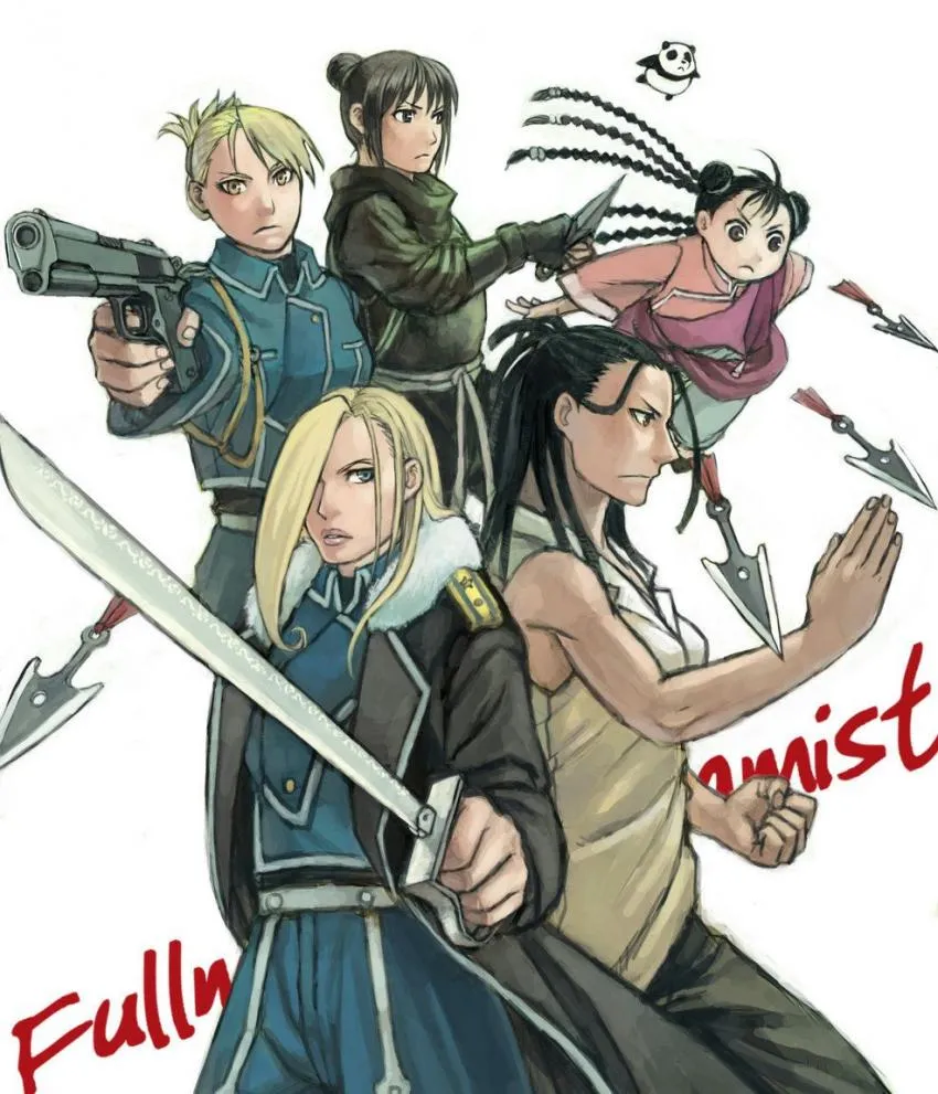 women of Fullmetal Alchemist strong female characters from Fullmetal Alchemist anime