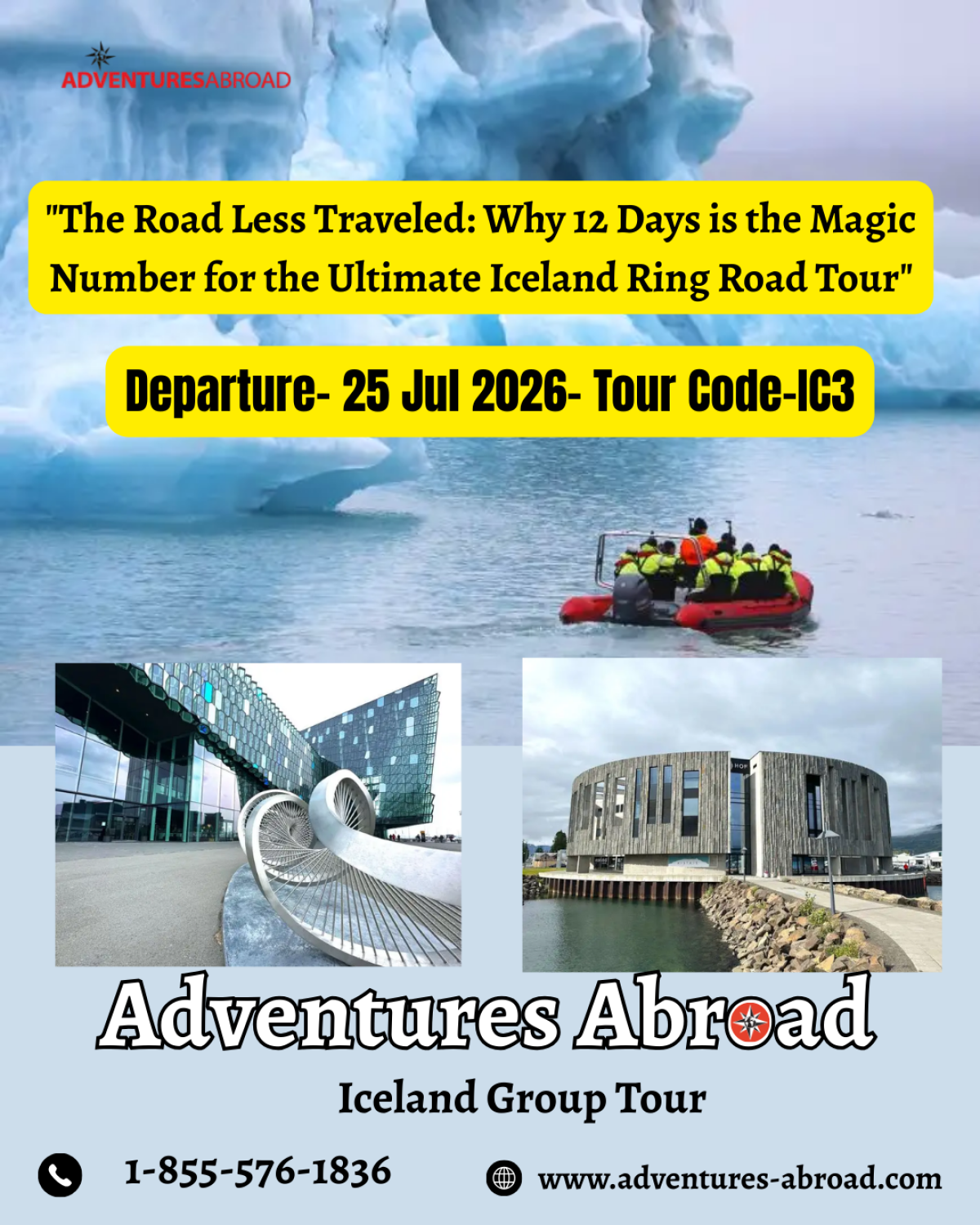"The Road Less Traveled: Why 12 Days Is The Magic Number For The Ultimate Iceland Ring Road Tour" by AdventuresAbroad