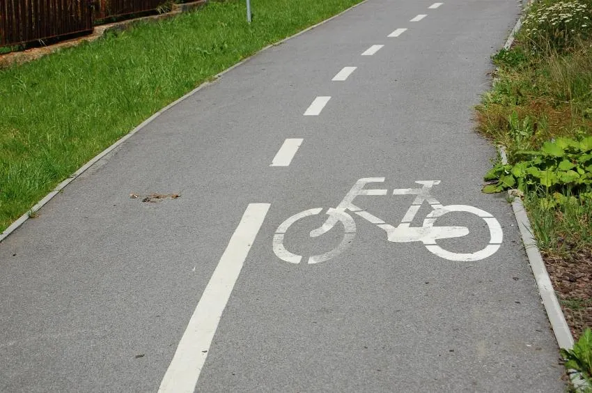 reglas de la carretera bike sign